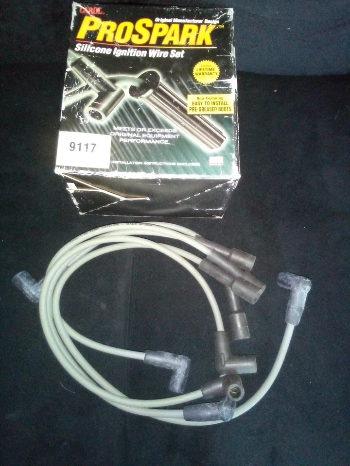Nuevo Juego de cables de encendido de silicona Carol ProSpark 9117 de stock antiguo Foto 1 de 1
