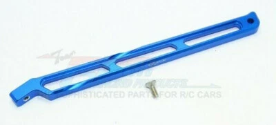 Suporte de chassi traseiro GPM Racing Arrma Kraton azul alumínio MAK016R-B - Imagem 1 de 3