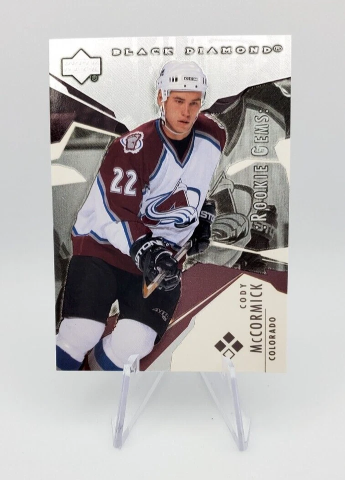 2003-04 Upper Deck Black Diamond Rookie Gems Cody McCormick #163 - Image 1 of 2