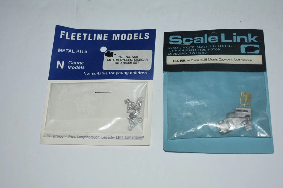 N Scale Assorted Set of 2 Diecast Vehicles For Scenery C54435 - Image 1 of 1