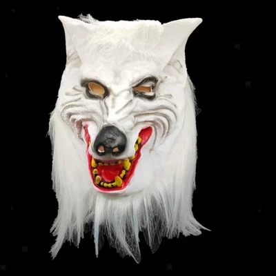 Wolf Mask for Halloween Cosplay Prop Animal Mask for Carnival Party Birthday - Image 1 of 4