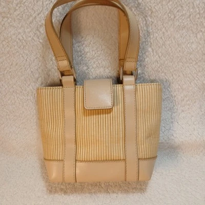 Bolso de mano Liz Claiborne vintage aspecto paja pequeño Foto 1 de 4