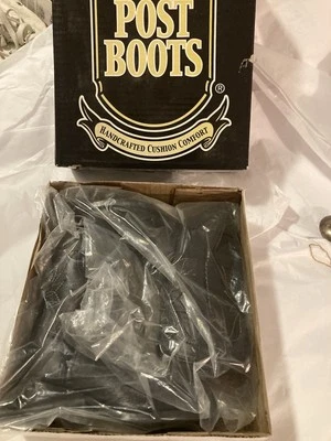 Dan Post Botas Infantes Negro 7.5 Cuero Botas Vaqueras ¡NUEVAS EN CAJA! Foto 1 de 4