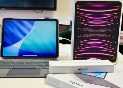 Apple iPad Pro 4a Gen. 128GB, Wi-Fi+Cellular, 11" - Grigio Siderale - Unlocked - Imagen 1 de 4