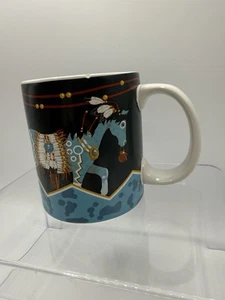 Pferd einer anderen Farbe Westland Geschenkartikel 14 Oz Becher Indianer Pferd - Bild 1 von 6