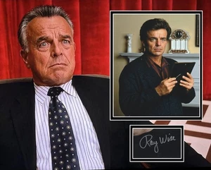 RAY WISE SIGNED TWIN PEAKS PHOTO MOUNT - Picture 1 of 1