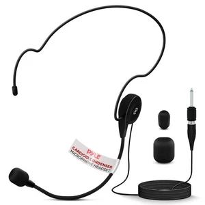 Over Ear 3.5mm Hands Free Cardioid Wired Audio Boom Condenser Classroom Mic - Picture 1 of 12