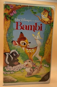 Bambi VHS Disney Clamshell Black Diamond ***Buy 2 Get 3 Free*** - Imagen 1 de 1
