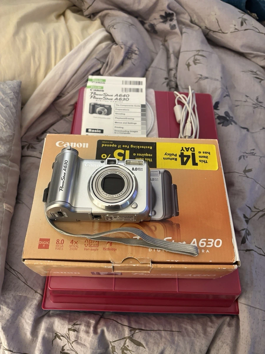 Canon PowerShot A630 Digital Cameras for Sale | Shop New & Used