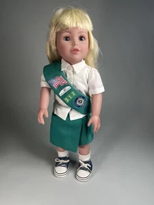 Adora Play Doll Chloe Green Girl Scout Jr 18" Doll, Blonde, Charisma Brands - Picture 1 of 11