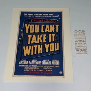 YOU CAN'T TAKE IT WITH YOU 75 Years Best Picture Academy Movie Program '02 Capra - Bild 1 von 4
