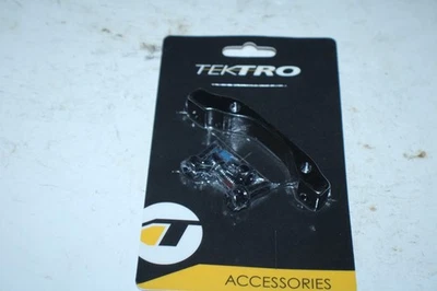 Adaptador de montaje en disco de poste TekTro A-8 eje delantero de 20 mm 160 mm negro ¡Envío gratuito! Foto 1 de 4