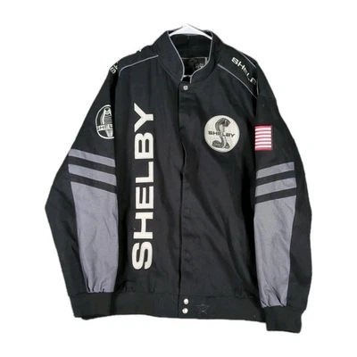 Rare JH Design Carroll Shelby Cobra Mustang Bomber Jacket Men's 2XL - Image 1 of 4
