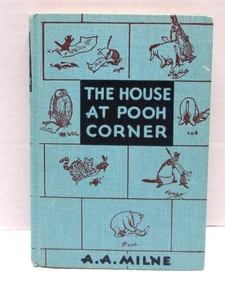 Vintage 1950 The House At Pooh Corner Book by AA Milne Hardcover E.P. Dutton - Imagen 1 de 12