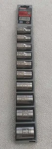 Vintage Craftsman 934556 Metric Socket 1/2" Drive 6-Point  10 Pieces Set USA - Bild 1 von 6
