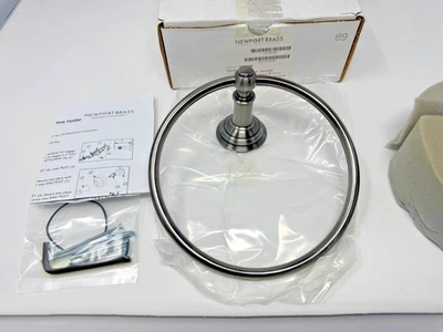 Кольцо для латунного полотенца Newport 34-09/15A антикварный никель (олово) - Изображение 1 из 4