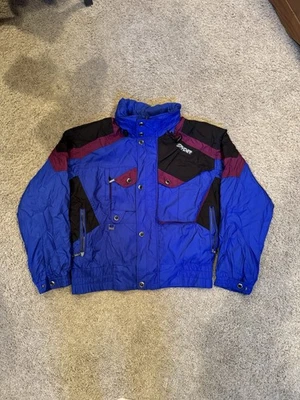Vintage Color  Block Spyder Ski Snowboard Thinsulate Blue Black Purple - Image 1 of 4
