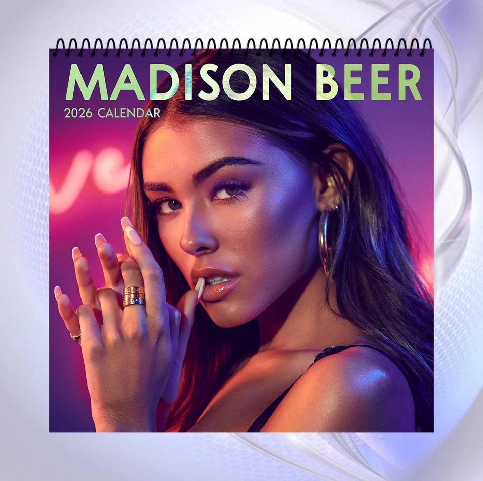 Madison Beer 2026 Calendar, Pop Star Wall Calendar, Teen Idol Gift Idea - Image 1 of 4