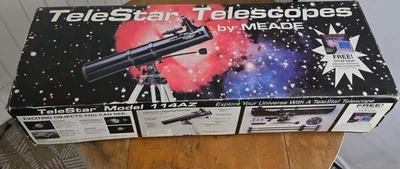 Telescopio Meade TeleStar Modelo 114AZ Altazimuth NUEVO EN CAJA Foto 1 de 4