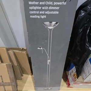 Endon Rome Mother & Child Dimmer Switch Standing Task Floor Lamp Reading Light - Picture 1 of 1