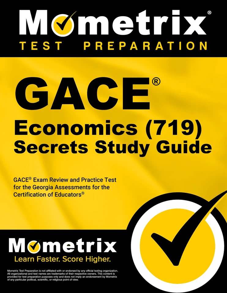GACE Economics (719) Secrets Study Guide - Image 1 of 1