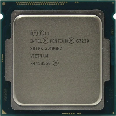 Intel Pentium G3220 3 GHz Dual-Core SR1RK 5 GT/s DMI socket 1150 CPU Processors - Image 1 of 4