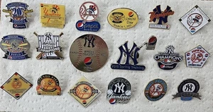 NEW YORK YANKEES PEPSI PIN SET SPRING TRAINING LEGENDS FIELD WORLD SERIES CHAMPS - Picture 1 of 1