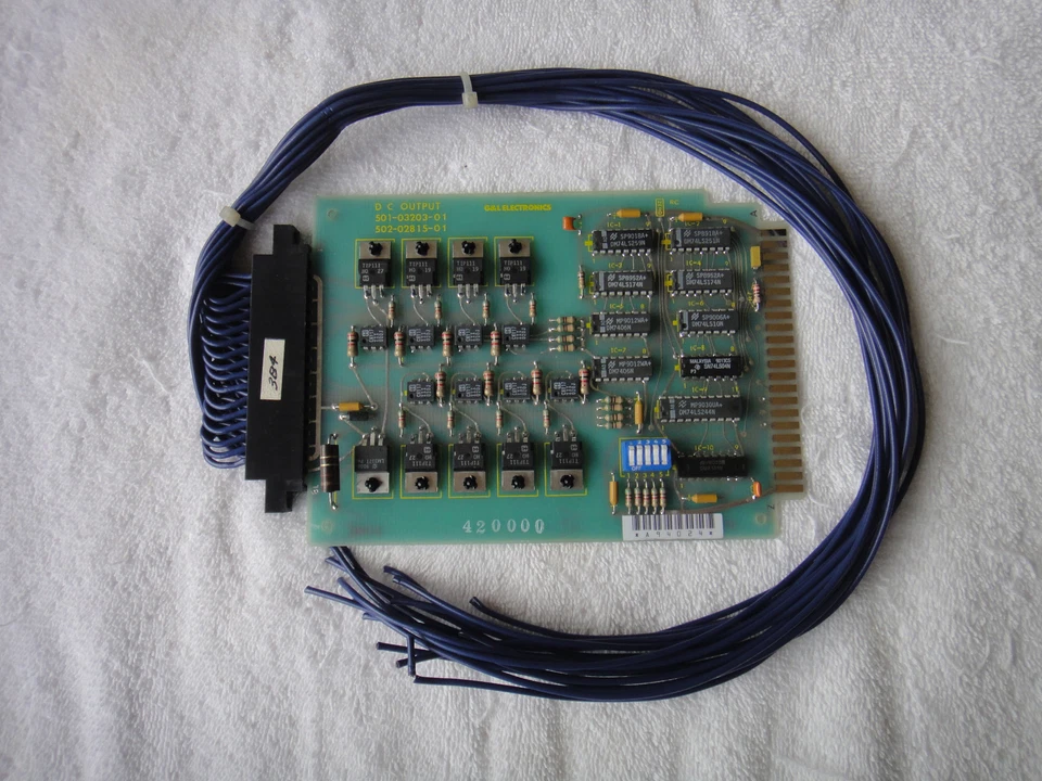 G&L Electronics (Giddings & Lewis) 直流输出 带电线端子 502 02815 01 — 第 1/1 张图片