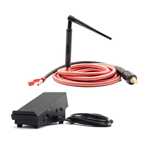 8m WP9 TIG Torch with Foot Pedal to Suit Unimig Razor - Light Weight 130 Amp - Bild 1 von 11
