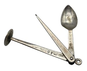 ANTIKE Sterling Silber Pfeife 3 Stück Tamper / Plektrum / Löffel - Bild 1 von 7