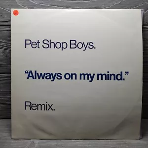 Pet Shop Boys Always on My Mind Remix Parlophone 12RX6171 1987 Vinyl LP - Picture 1 of 14