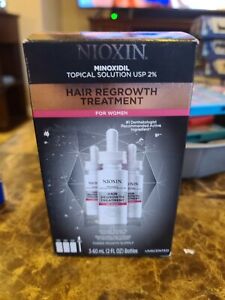 Nioxin 2% Minoxidil Hair Regrowth Treatment for Women - 3 Count