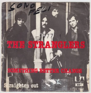 The STRANGLERS * Something Better Change * 1977 BELGIUM 45 * UK PUNK * 3 - Picture 1 of 4