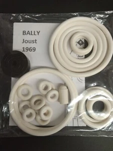 Kit Elastiques Flipper - JOUST - 1969 - BALLY - Pinball Rubber Kit - Imagen 1 de 1