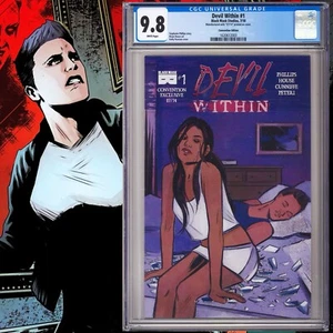 CGC 9.8 Devil Within #1 Convention Edition SDCC 2018 exclusive 07/74 Black Mask - Picture 1 of 2