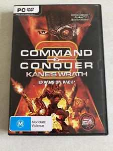 COMMAND & CONQUER KANE'S WRATH PC GAME DVD ROM EA GAMES - Picture 1 of 2