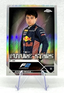 Ayuma Iwasa 2023 Topps Chrome Future Stars Refractor Formula 2 #84 DAMS - Picture 1 of 2