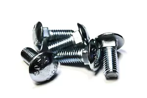 (5 pcs) 1/2"x1-1/2" Carriage Bolts - Zinc - Picture 1 of 1