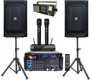 Singtronic Complete Karaoke System 5000W w/ Youtube Songs via iPhone - Picture 1 of 12