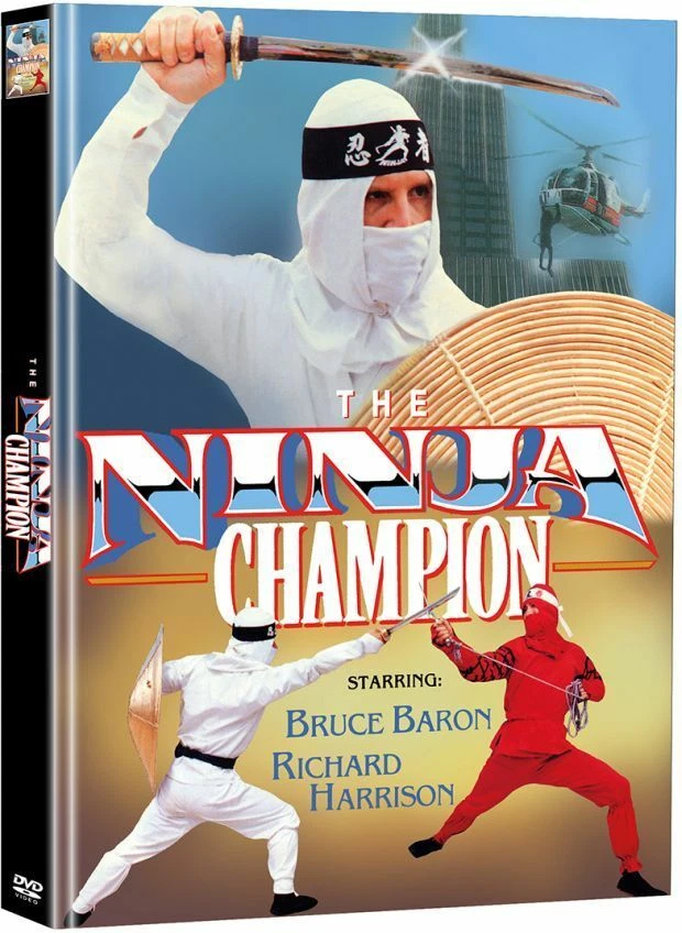 Ninja Champion aka Ninja DVD x 2 Mediabook cover C WMM Godfrey Ho 1986  - Image 1 of 1