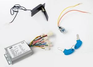 500 W 24 V Electric Control kit w Reverse key & Foot throttle f Go-Kart Motor - Picture 1 of 11