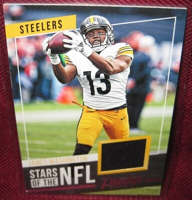 2019 PANINI PRESTIGE STARS OF THE NFL MATERIAL #SS-JW JAMES WASHINGTON NM - Image 1 of 2