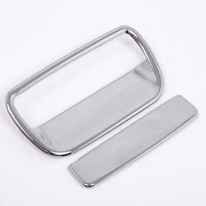 Chrome Rear Trunk Door Handle Bowl Cover Trim For Nissan March Micra 2010-2014 - Picture 1 of 6