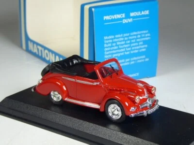 (SB-89) Provence Moulage Panhard Dyna X Cabrio rot in 1:43 in OVP, selten - Bild 1 von 2