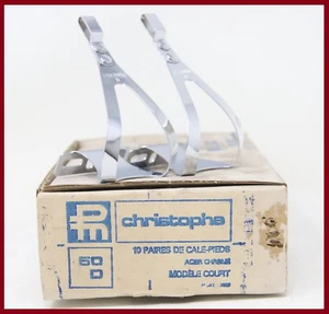 NUEVO DE LOTE ANTIGUO CHRISTOPHE D TALLA S PEDALES DE PUNTERA DE COLECCIÓN CAMPAGNOLO SUPER DISCO - Imagen 1 de 9