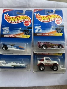 Hot Wheels Speed Spray Series Komplettsatz 549 550 551 552 Wasserflugzeug 1996 - Bild 1 von 13