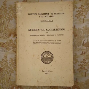 Numismatica Sanmartiniana. Buenos Aires. Burzio Humberto. coin 1951 - Picture 1 of 12