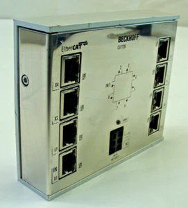 Beckhoff CU1128 Infrastructure 8-port junction EtherCAT, 100 Mb/s, For Parts - Picture 1 of 4