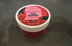 The Body Shop Fresh Raspberry Body Butter, Whipped - Vegan 200ml Normal/Dry Skin - Picture 1 of 1