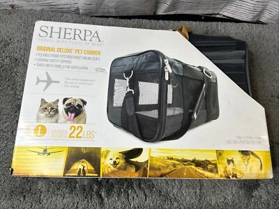 夏尔巴黑骆驼原装豪华,航空公司批准大号可容纳22磅 — 第 1/4 张图片